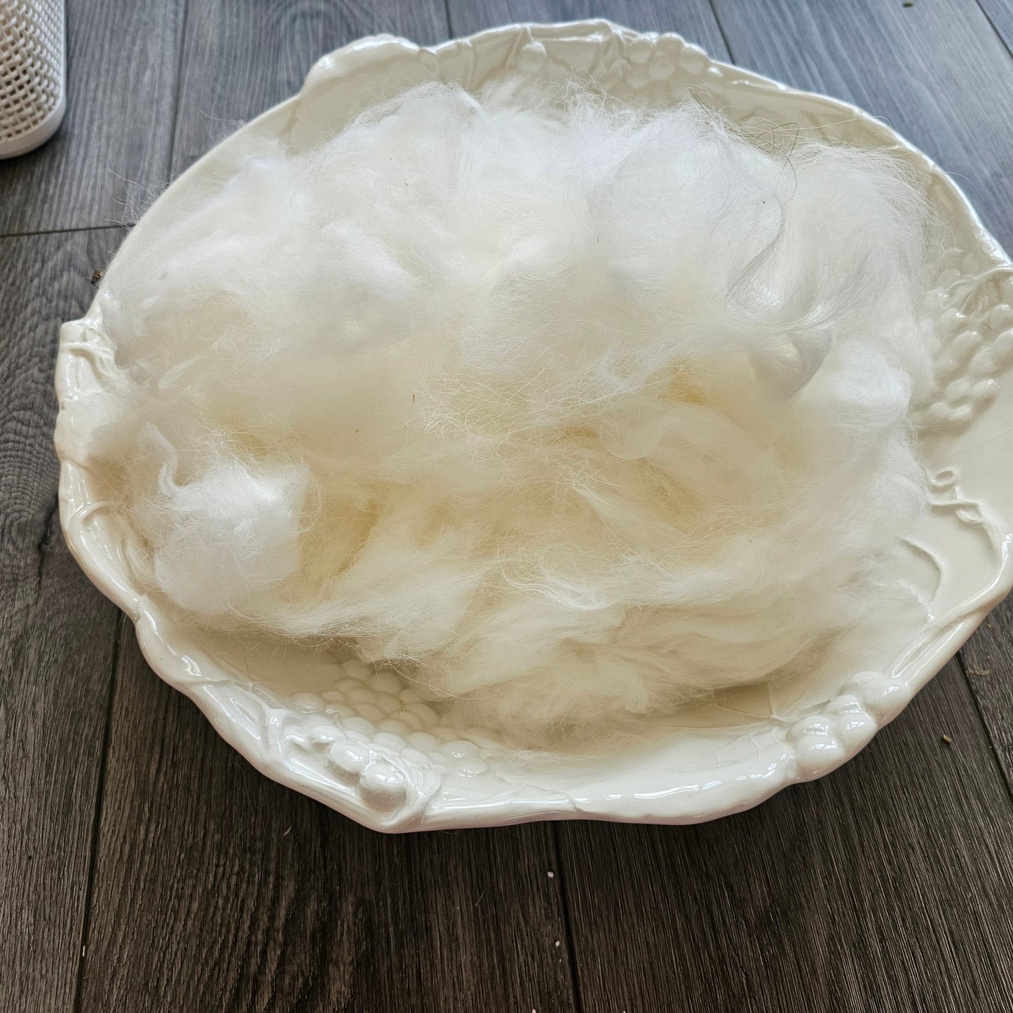 English angora rabbit fiber