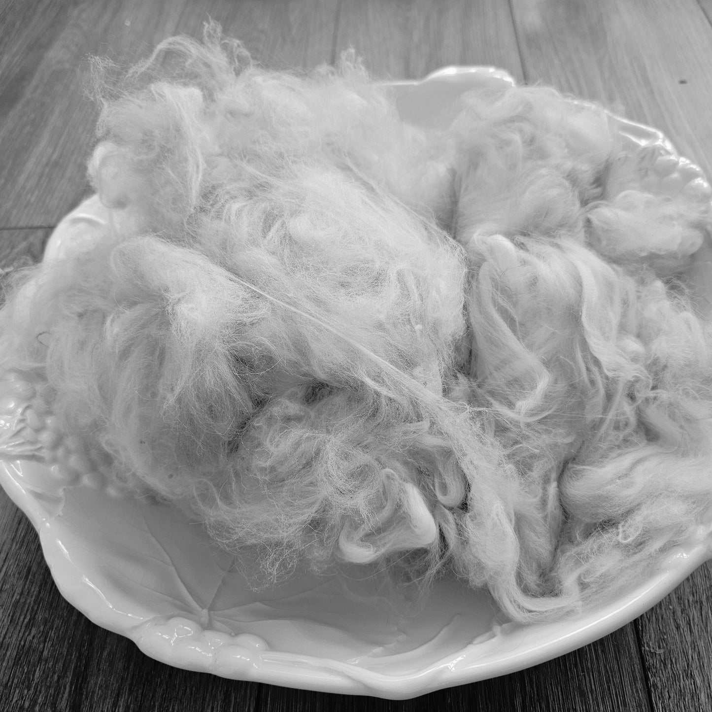 English angora rabbit fiber