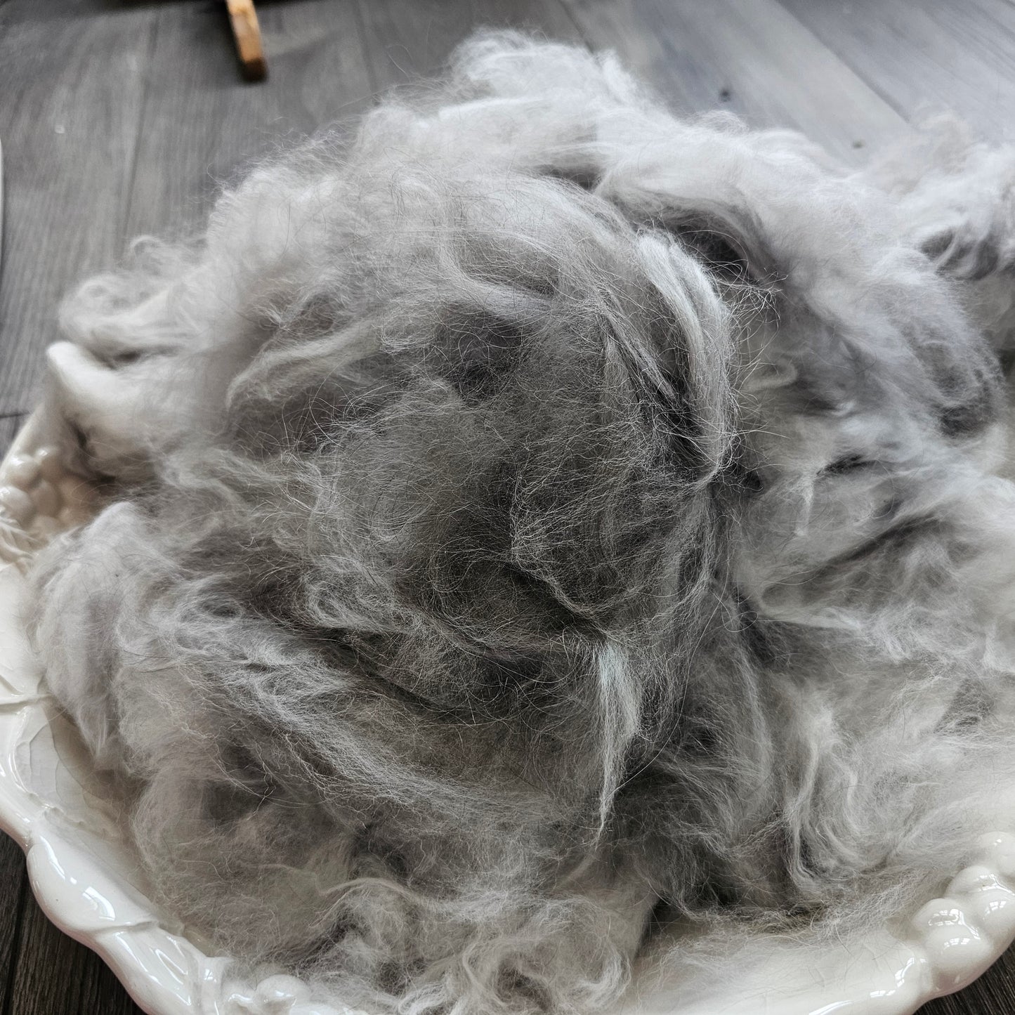 English angora rabbit fiber